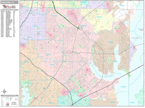 ZIP Code 75045 Info, Map, Demographics for Garland, TX